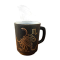 Vtg 70s Anchor Hocking Fire-King Scorpio Coffee Mug Cup Horoscope Astrology